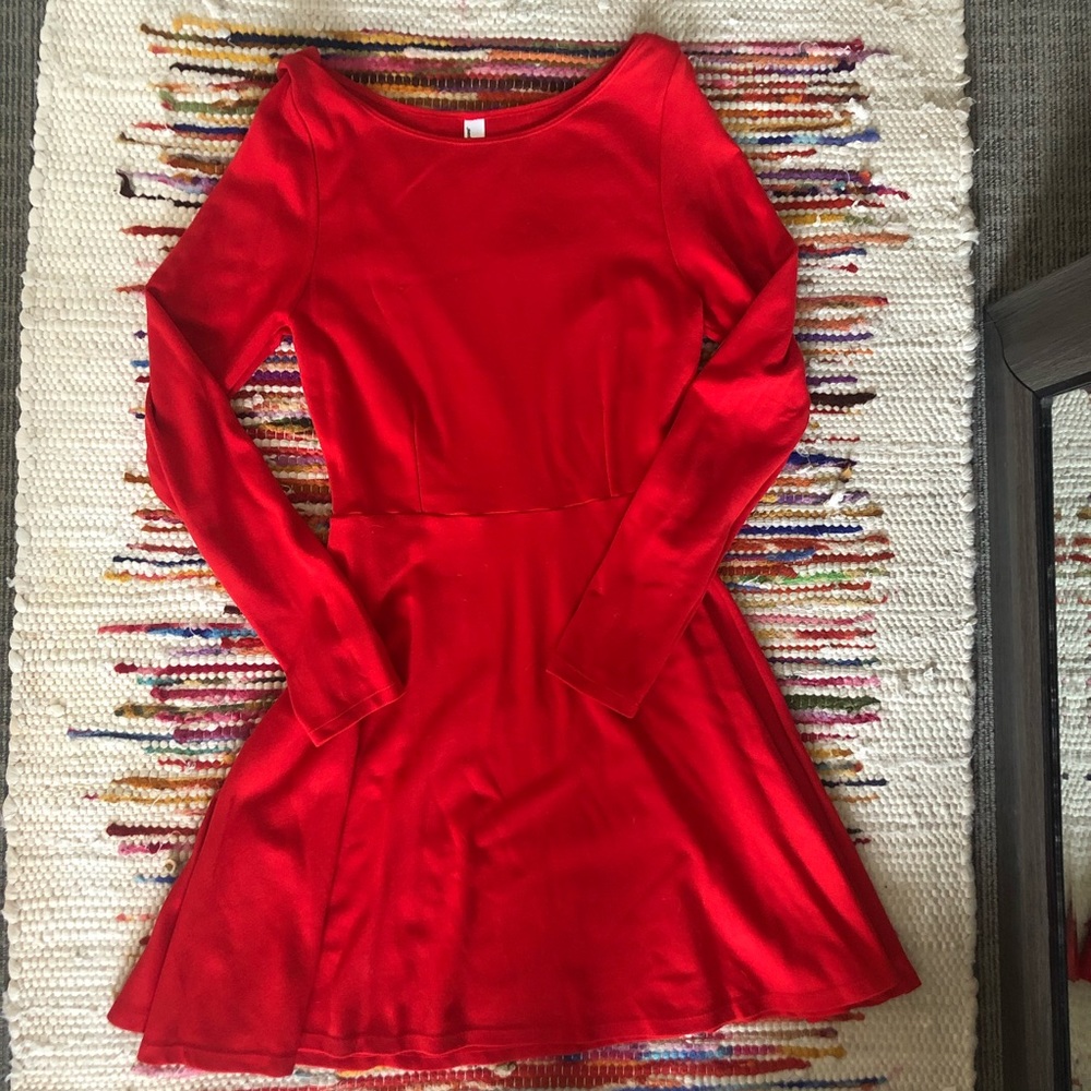 American Apparel Ponte skater dress
